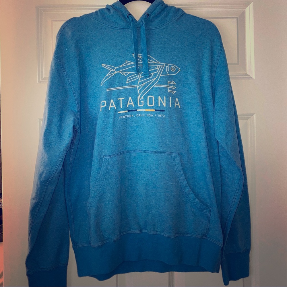 Light Blue Patagonia Sweatshirt